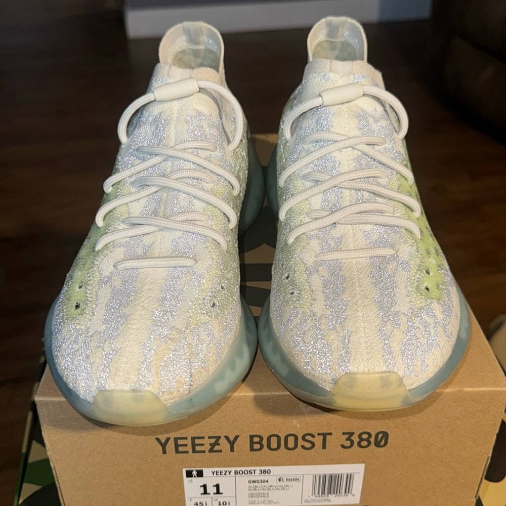 100% Authentic Yeezy “AliBLU” Boost 380 Sz. 11